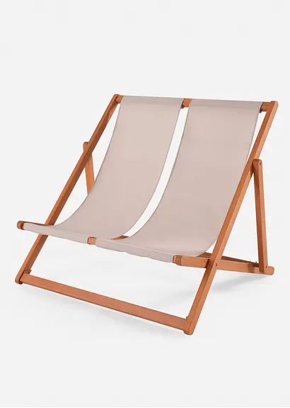 bonprix Für entspannte Stunden zu zweit: Unser Liegestuhl mit 2 Sitzflächen
