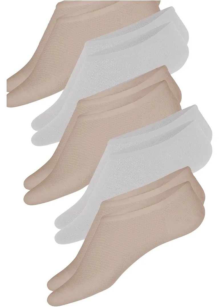 bonprix Füßlinge (5er Pack) aus kühlendem Polyamid - Damen