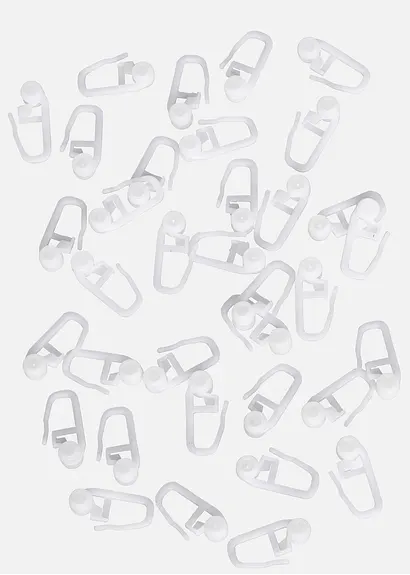 bonprix Gardinenröllchen (50er Pack) - weiß - Wohnen & Garten