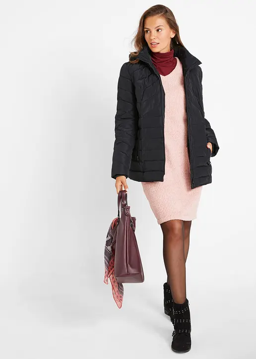 Bonprix Gefütterte Outdoorjacke Mit Seitlichen Eingriffstaschen Und Kapuze