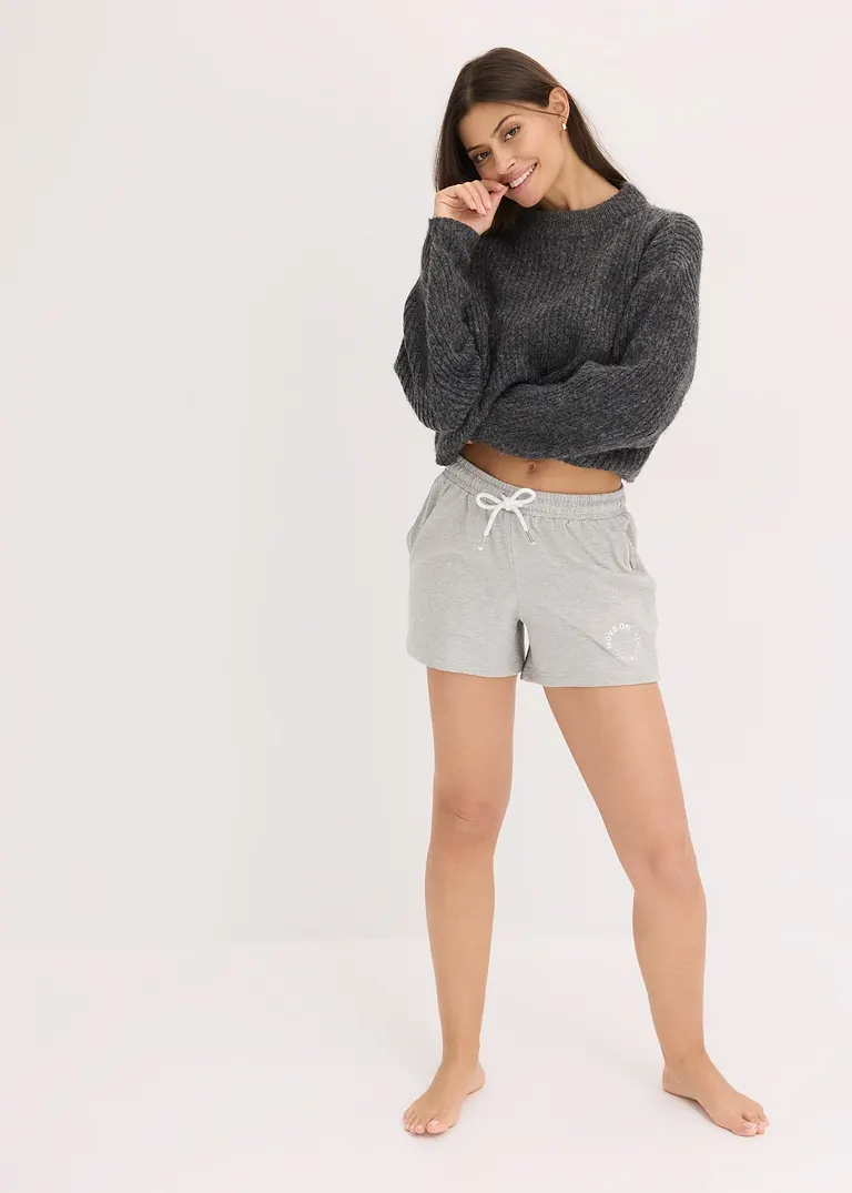 Bonprix Gemütliche Kurze Loungewear Sweat Shorts Im Praktischen 2er Pack