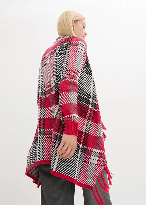Bonprix Gemütliche Strickjacke Im Asymmetrischem Schnitt Mit Fransen