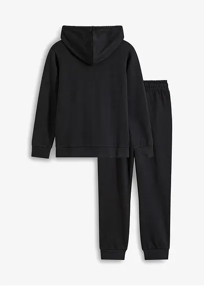 Bonprix Gemütlicher Mädchen Jogginganzug (2-tlg. Set) Im Homewear Design Mit Bindeband