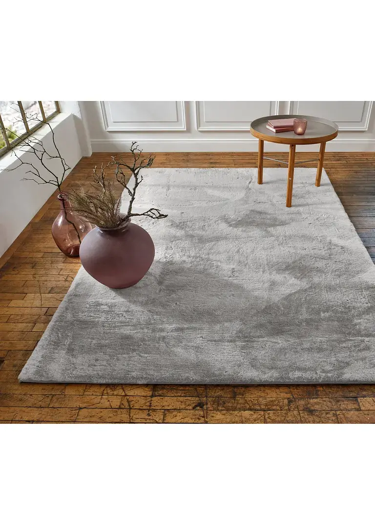 Bonprix Gemütlicher Und Vielseitig Einsetzbarer Teppich - Grau