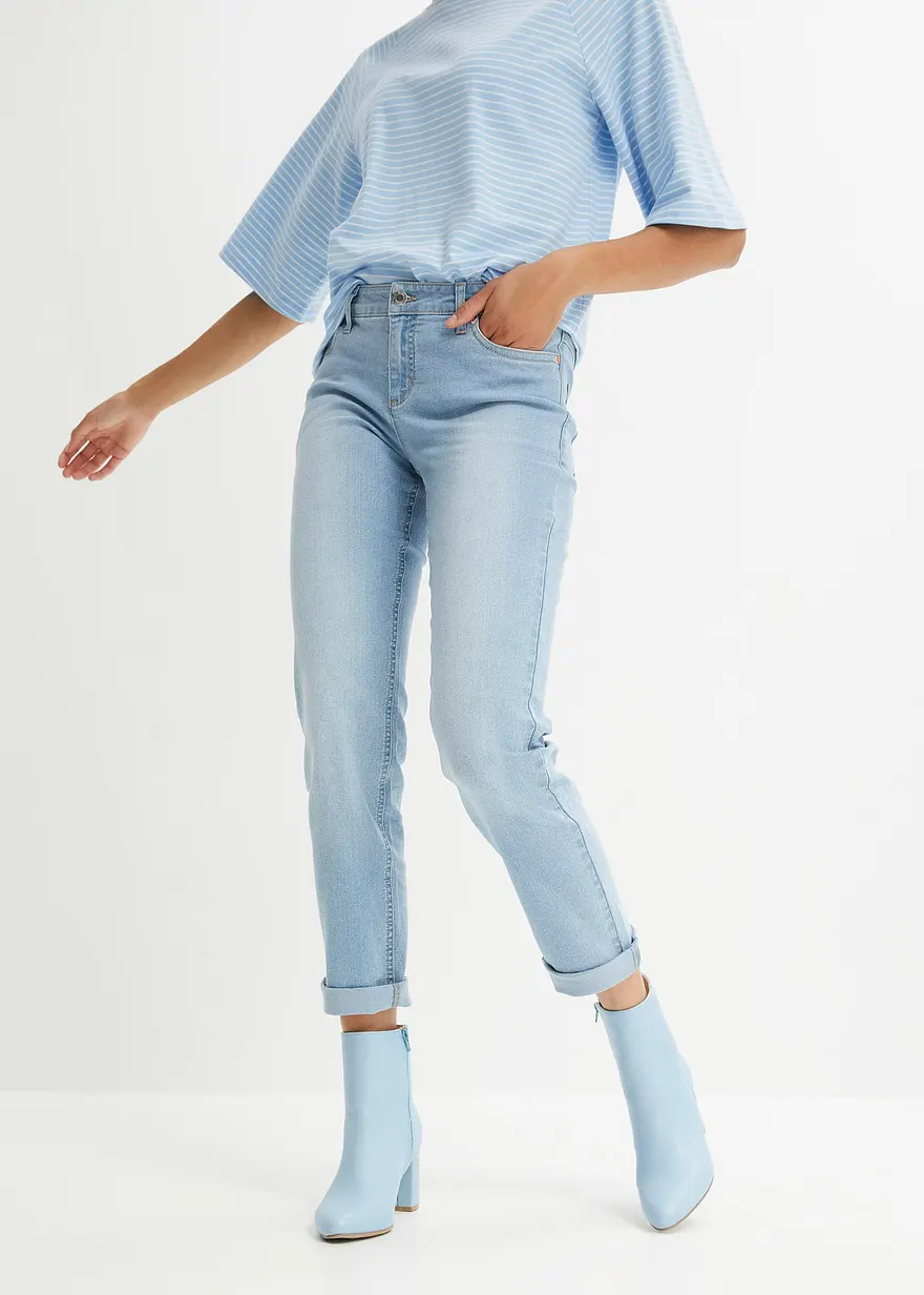 Bonprix Gerade Jeans Mit Stretch Für Komfortables Tragegefühl