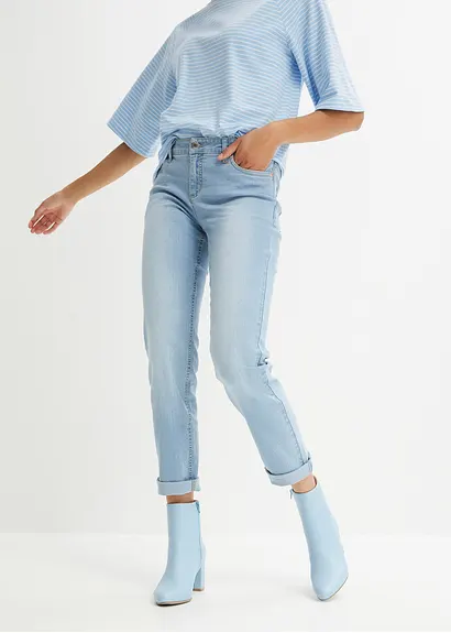 Bonprix Gerade Jeans Mit Stretch Für Komfortables Tragegefühl