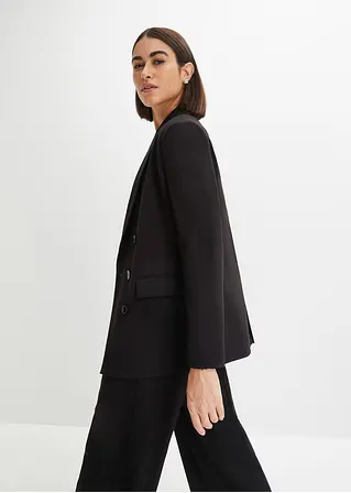 Bonprix Geschmackvoller Doppelreiher-Blazer Mit Praktischen Taschen