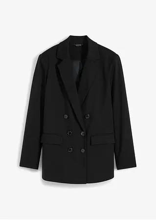 bonprix Geschmackvoller Doppelreiher-Blazer mit praktischen Taschen