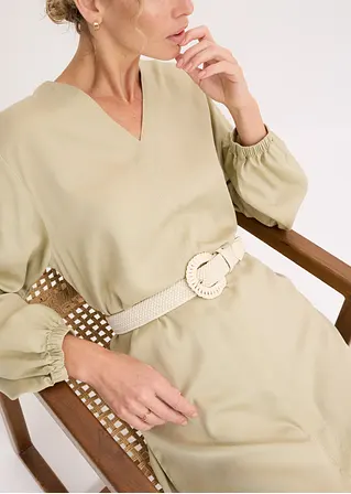 Bonprix Geschmackvoller Gürtel Mit Struktur - Weiß - Damen