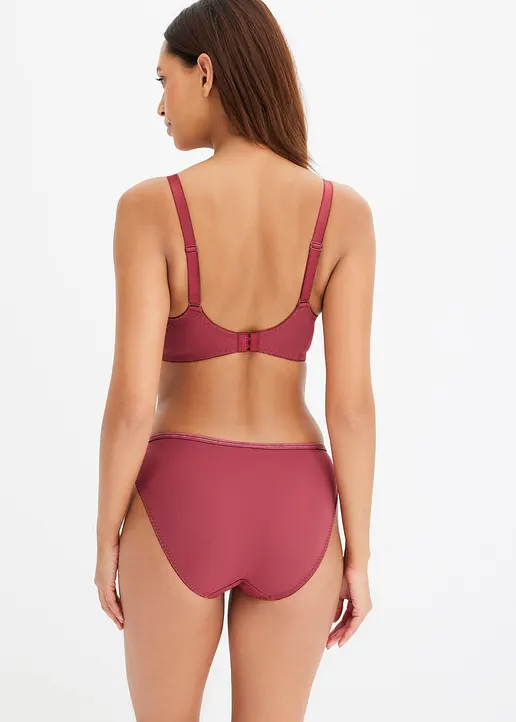 Bonprix Geschmackvoller Slip Mit Spitze Und Transparenten Details - Lila