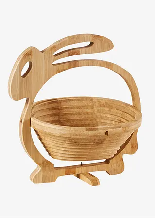 bonprix Geschmackvoller Verwandlungskünstler: der Bambus-Faltkorb - beige