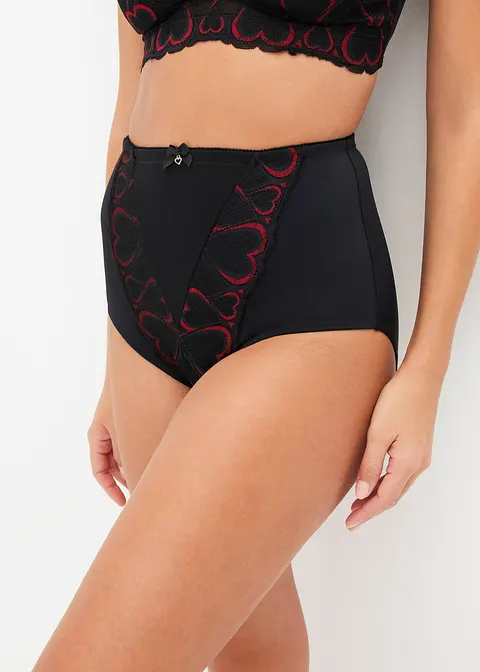 Bonprix Geschmückter Shape Slip Für Ein Tolles Tragegefühl - Schwarz