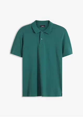 bonprix Herren Basic Poloshirt aus hautfreundlicher reiner Bio-Baumwolle