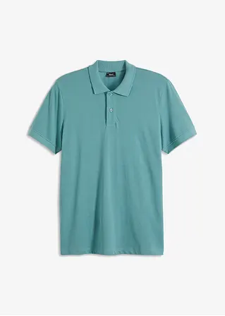 bonprix Herren Basic Poloshirt aus hautfreundlicher reiner Bio-Baumwolle