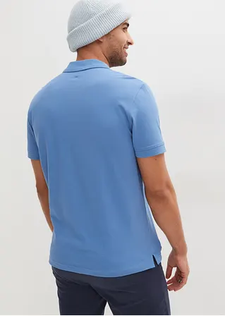 Bonprix Herren Basic Poloshirt Aus Hautfreundlicher Reiner Bio-Baumwolle