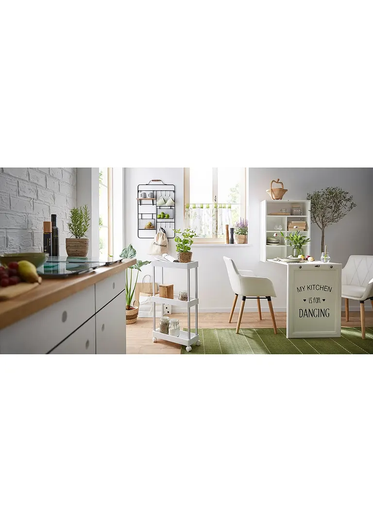 Bonprix Hier Können Einige Utensilien Untergebracht Werden - Wandregal Mit Körben