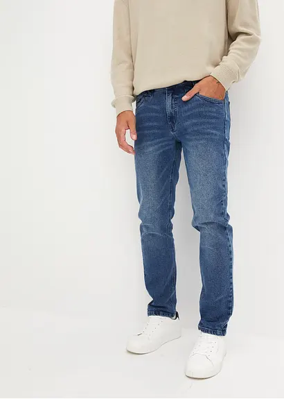 Bonprix Hochwertige Kernige Stretchjeans In 5-Pocket-Form