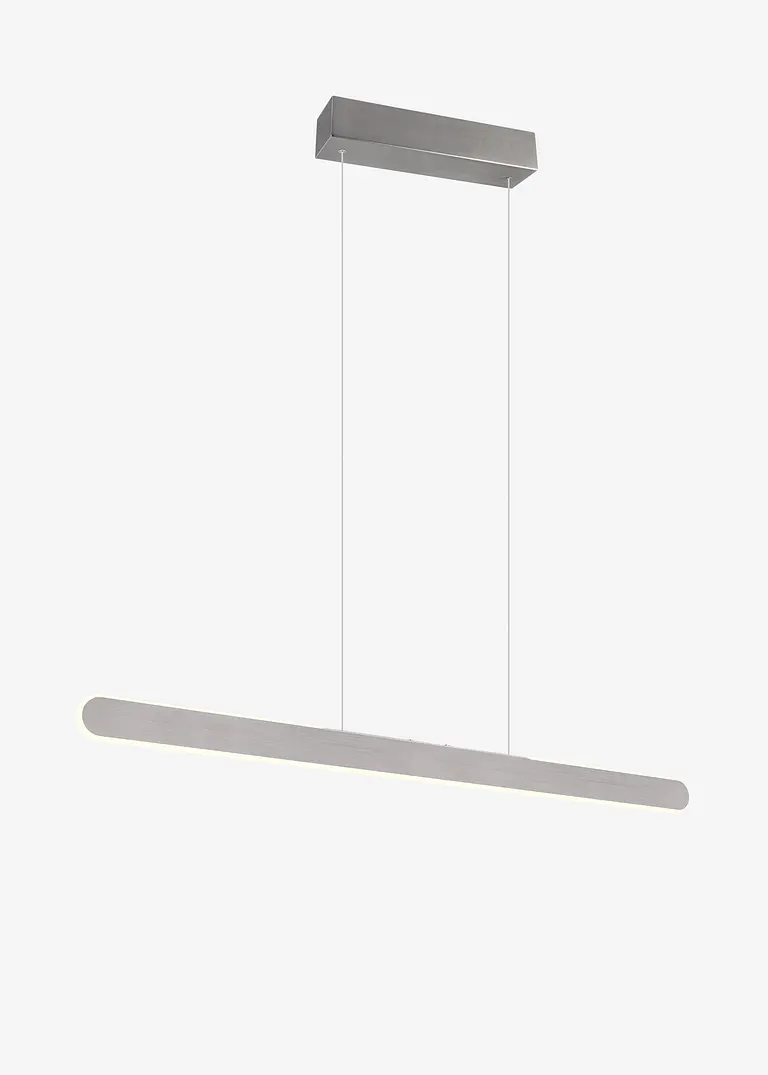 bonprix Höhenverstellbare Pendelleuchte mit Touch-Steuerung - silber