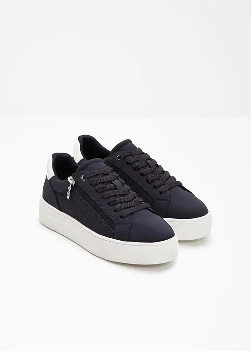 Bonprix Hübscher Tamaris Sneaker Mit Glamourösen Details - Blau