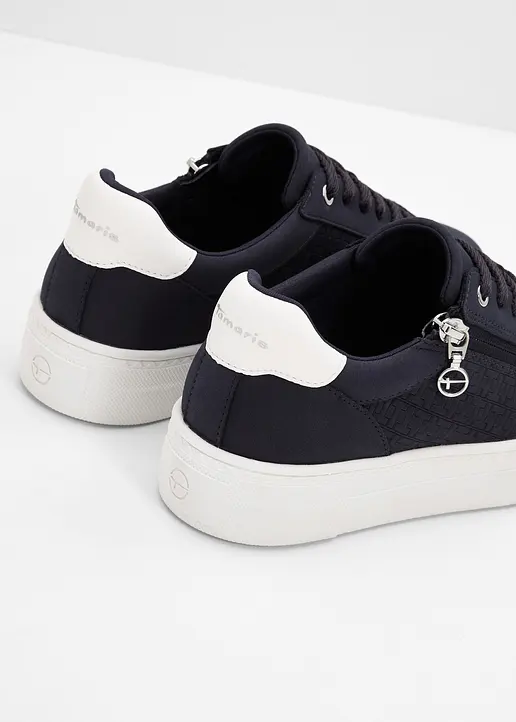 Bonprix Hübscher Tamaris Sneaker Mit Glamourösen Details - Blau