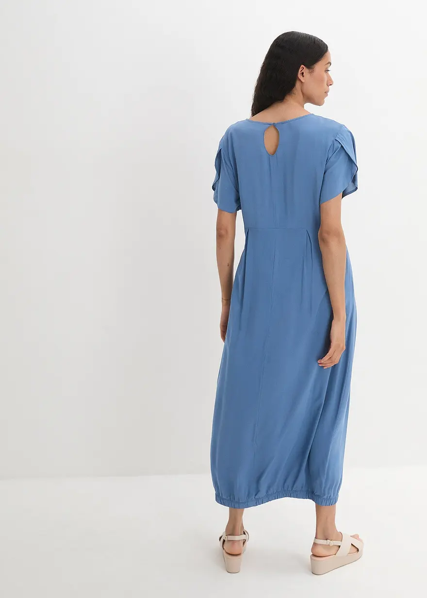 Bonprix Individuelles Kleid Mit Besonderer O-Passform Und Libellen-Print