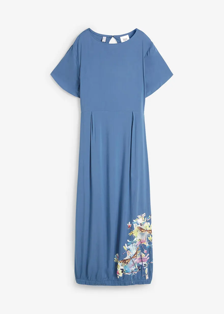bonprix individuelles Kleid mit besonderer O-Passform und Libellen-Print