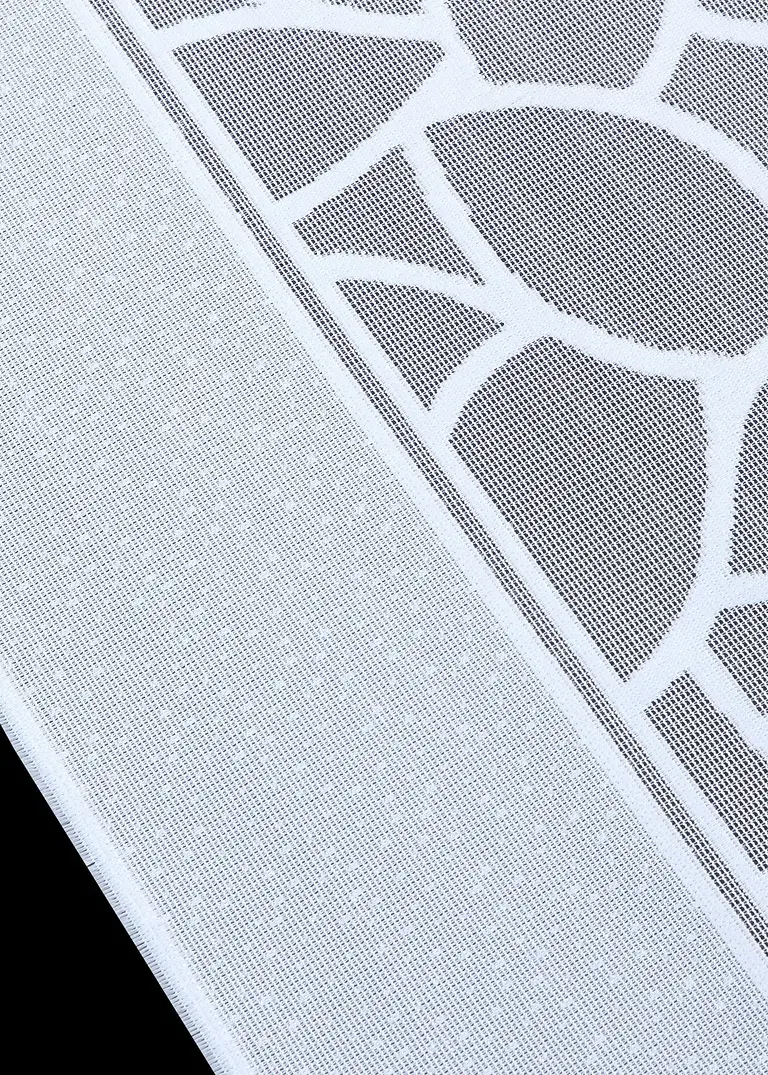 Bonprix Jacquard Flächenvorhang Im Zeitlosen Design - Klettschiene