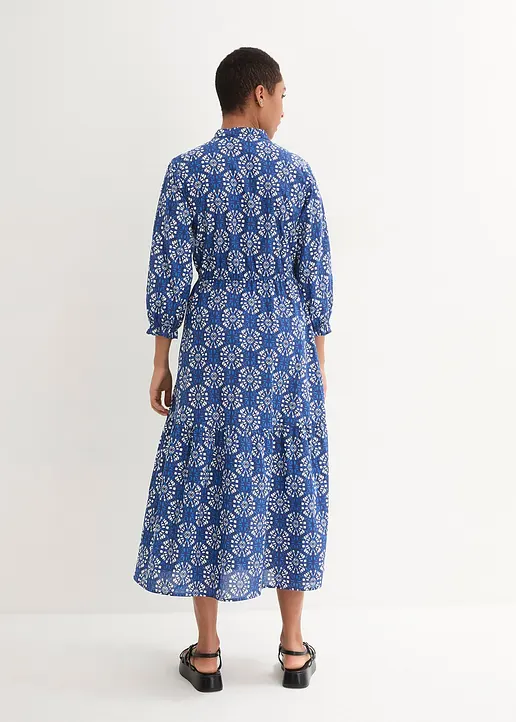 Bonprix Jersey-Kleid Mit Weiter Passform Für Viel Bewegungsfreiheit Mit Taschen