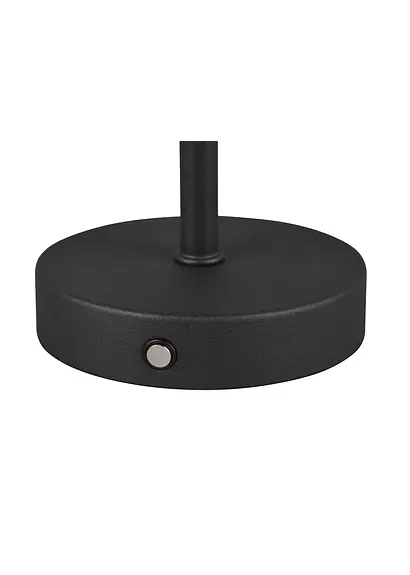 Bonprix Kabellose Akku Tischleuchte Mit Touch-Dimmer - Schwarz