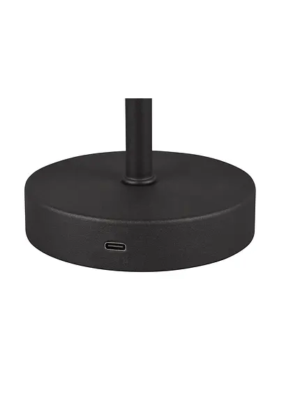 Bonprix Kabellose Akku Tischleuchte Mit Touch-Dimmer - Schwarz