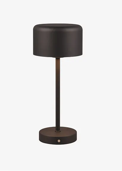 bonprix Kabellose Akku Tischleuchte mit Touch-Dimmer - schwarz