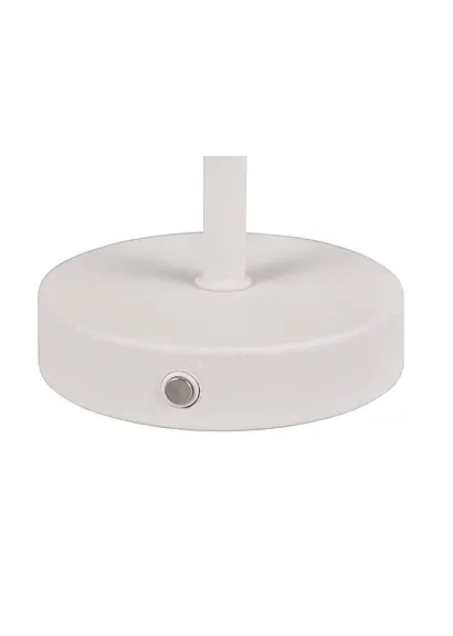 Bonprix Kabellose Akku Tischleuchte Mit Touch-Dimmer - Weiß