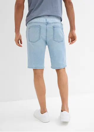 Bonprix Kernige Bermuda Aus Bequemen Sweat-Denim - Blau