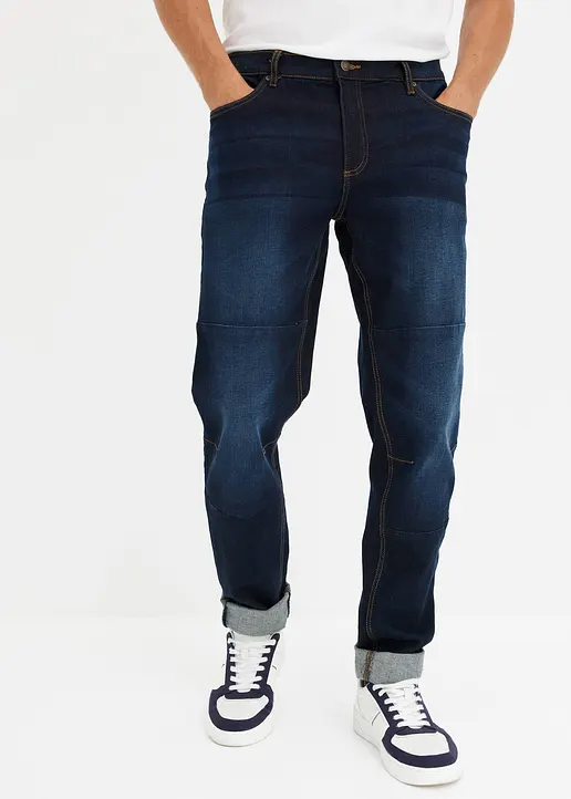 Bonprix Kernige Stretch-Jeans Mit Leichter Waschund Und Mehr Komfort