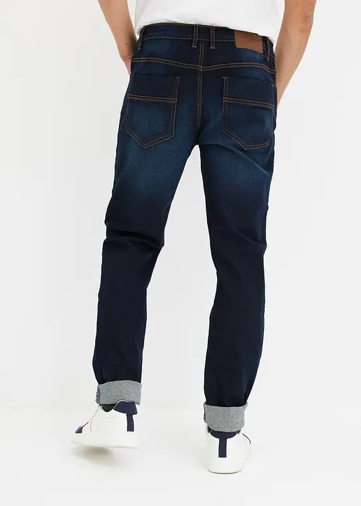 Bonprix Kernige Stretch-Jeans Mit Leichter Waschund Und Mehr Komfort