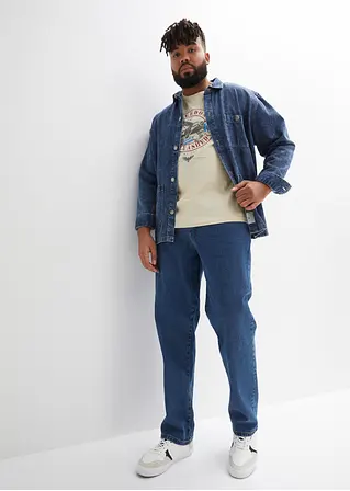 Bonprix Kerniges T-Shirt Aus Hautfreundlicher Bio Baumwolle - Beige