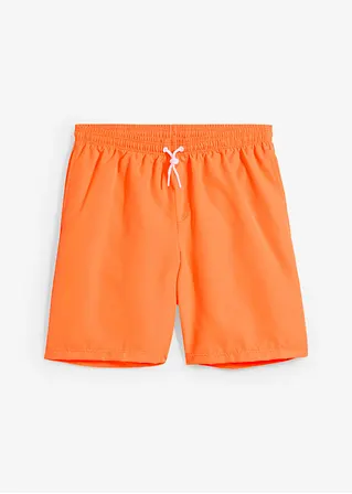 bonprix Klassische Badeshorts in toller Farbe - orange - Kinder