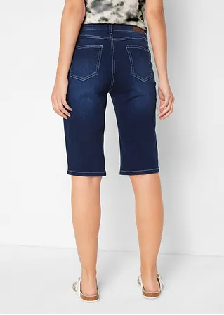 Bonprix Klassische Bermuda Jeans Mit Komfort-Stretch - Blau