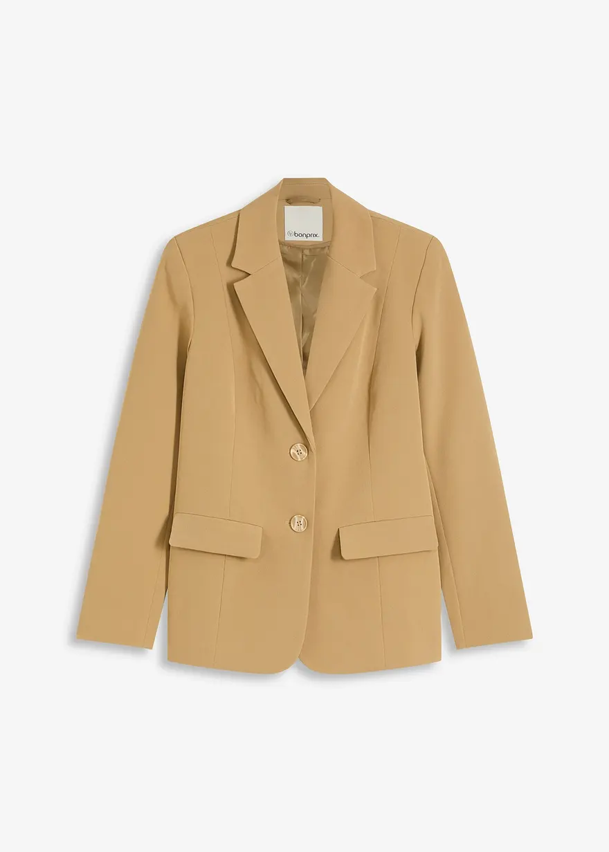 bonprix Klassischer Hosenanzug bestehend aus komfortabler Anzugshose und geschmackvollem Blazer