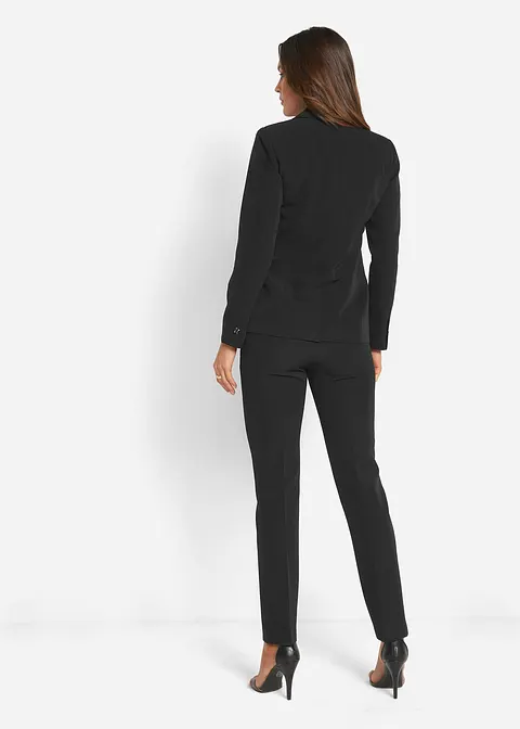 Bonprix Klassischer Hosenanzug Bestehend Aus Komfortabler Anzugshose Und Geschmackvollem Blazer
