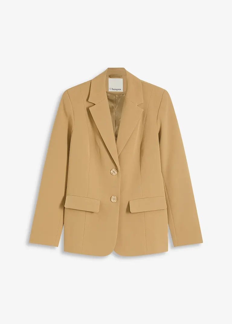 bonprix Klassischer Hosenanzug bestehend aus komfortabler Anzugshose und geschmackvollem Blazer