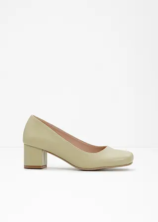bonprix Klassischer Pumps mit Blockabsatz - grün - Damen