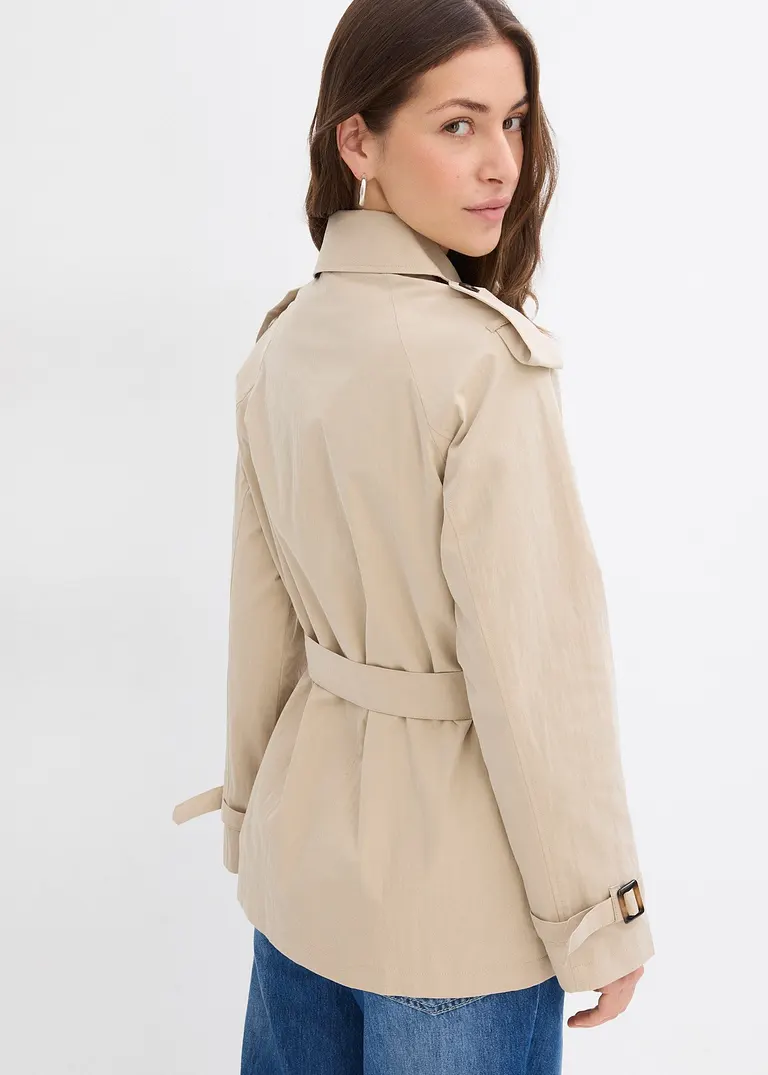 Bonprix Klassischer Trenchcoat In Neuer Länge - Grün - Damen