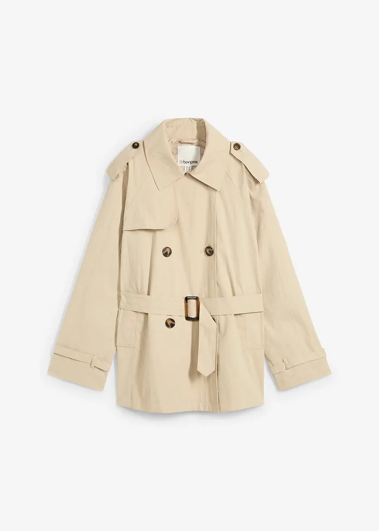 bonprix Klassischer Trenchcoat in neuer Länge - grün - Damen