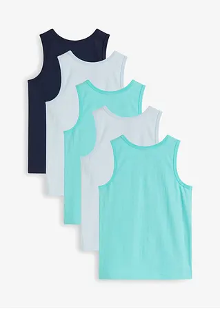 Bonprix Klassisches Kinder Unterhemd Im 5er Pack - Kinder