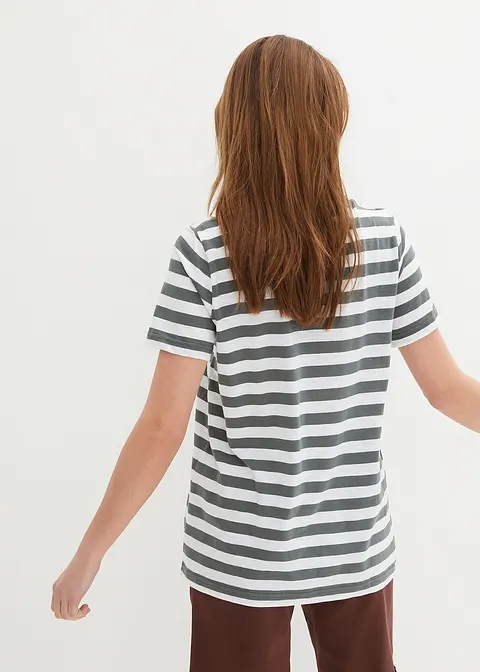 Bonprix Klassisches T-Shirt Mit Kurzen Ärmeln - Damen