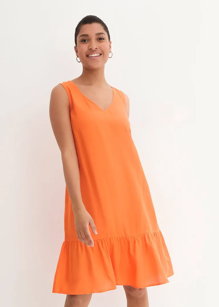 Bonprix Kleid In A-Linie Aus Herrlich Fließender Viskose-Qualität - Damen