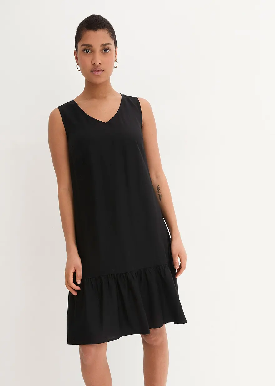 Bonprix Kleid In A-Linie Aus Herrlich Fließender Viskose-Qualität - Damen
