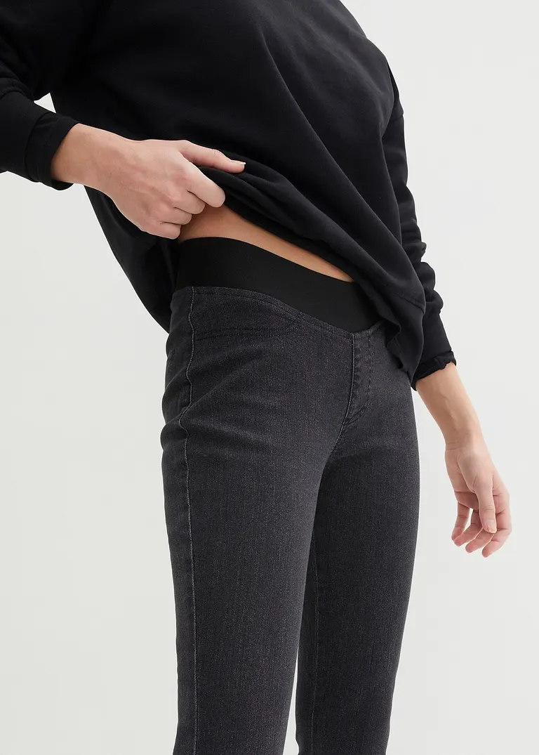 Bonprix Kombinationsstarke Basic-Leggings In Jeansoptik Mit Angedeuteten Taschen