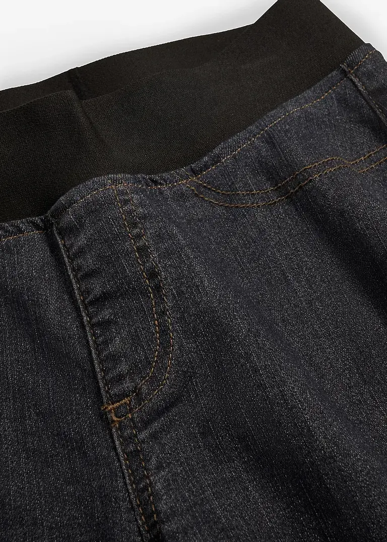 Bonprix Kombinationsstarke Basic-Leggings In Jeansoptik Mit Angedeuteten Taschen